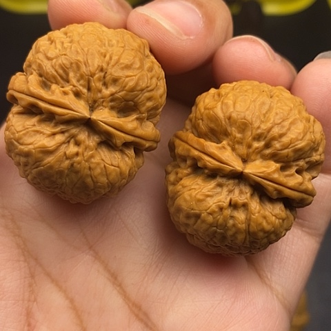 文玩核桃把件36尺将军棒