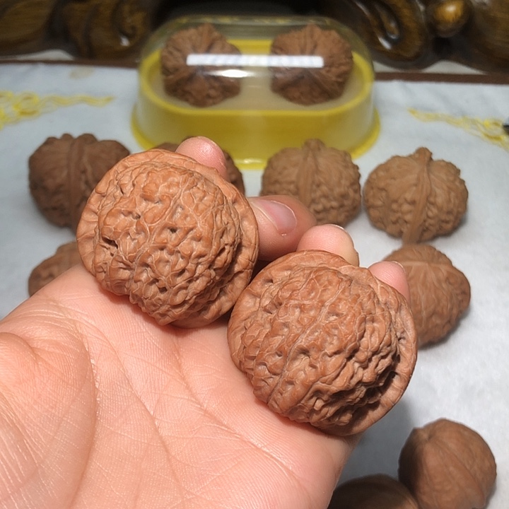 把件文玩核桃39血麒麟