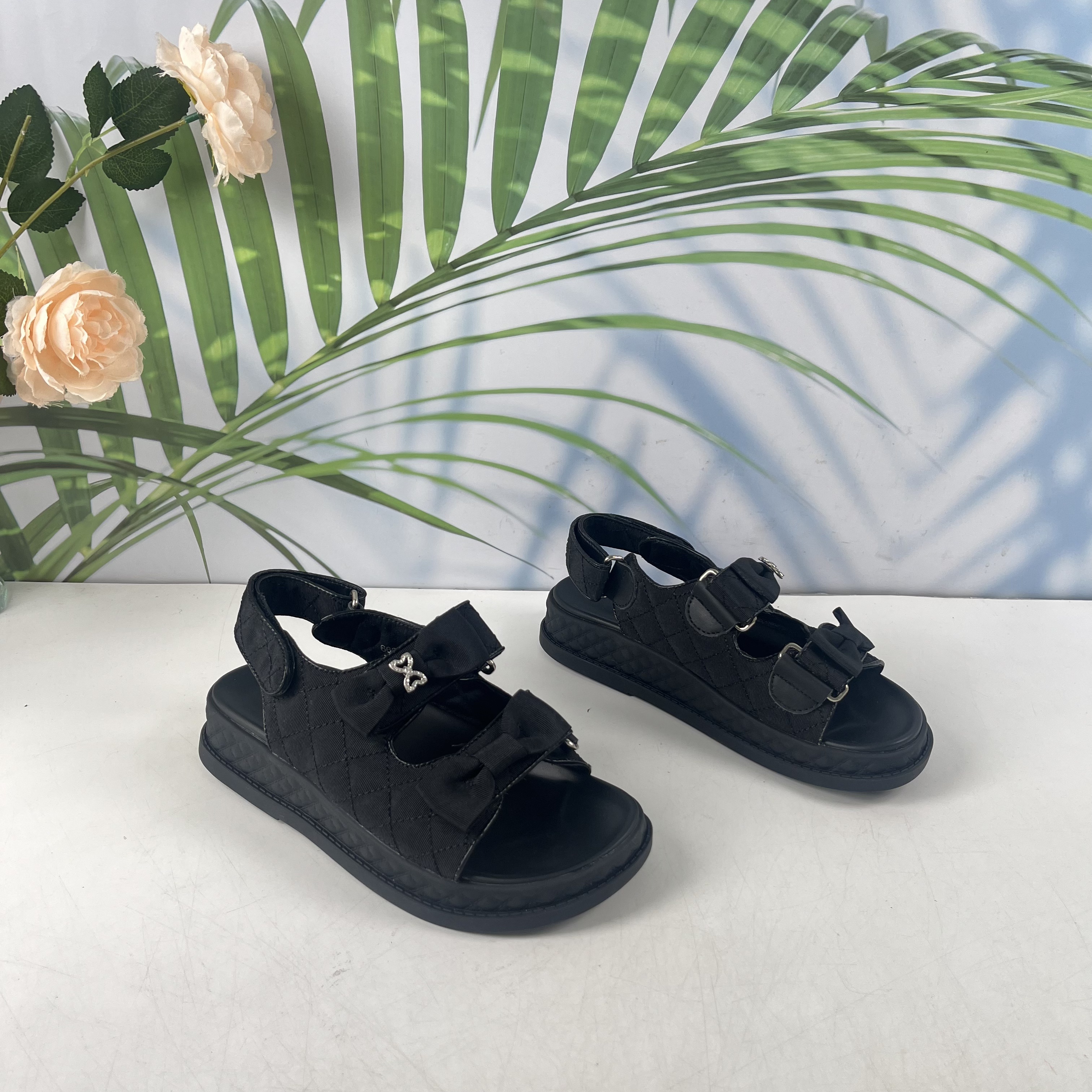 小强家女鞋  新款百搭经典凉鞋（C175后面）（6632-95059012-311）