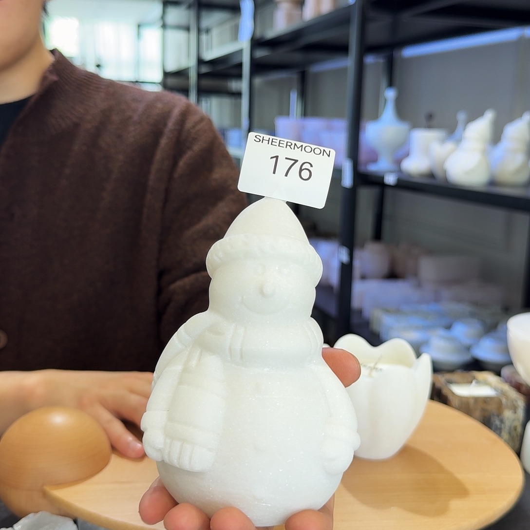 大理石176圣诞雪人