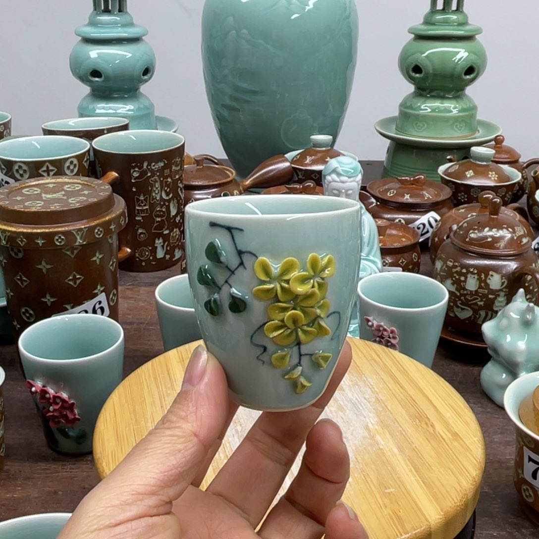 微瑕特价青瓷青瓷