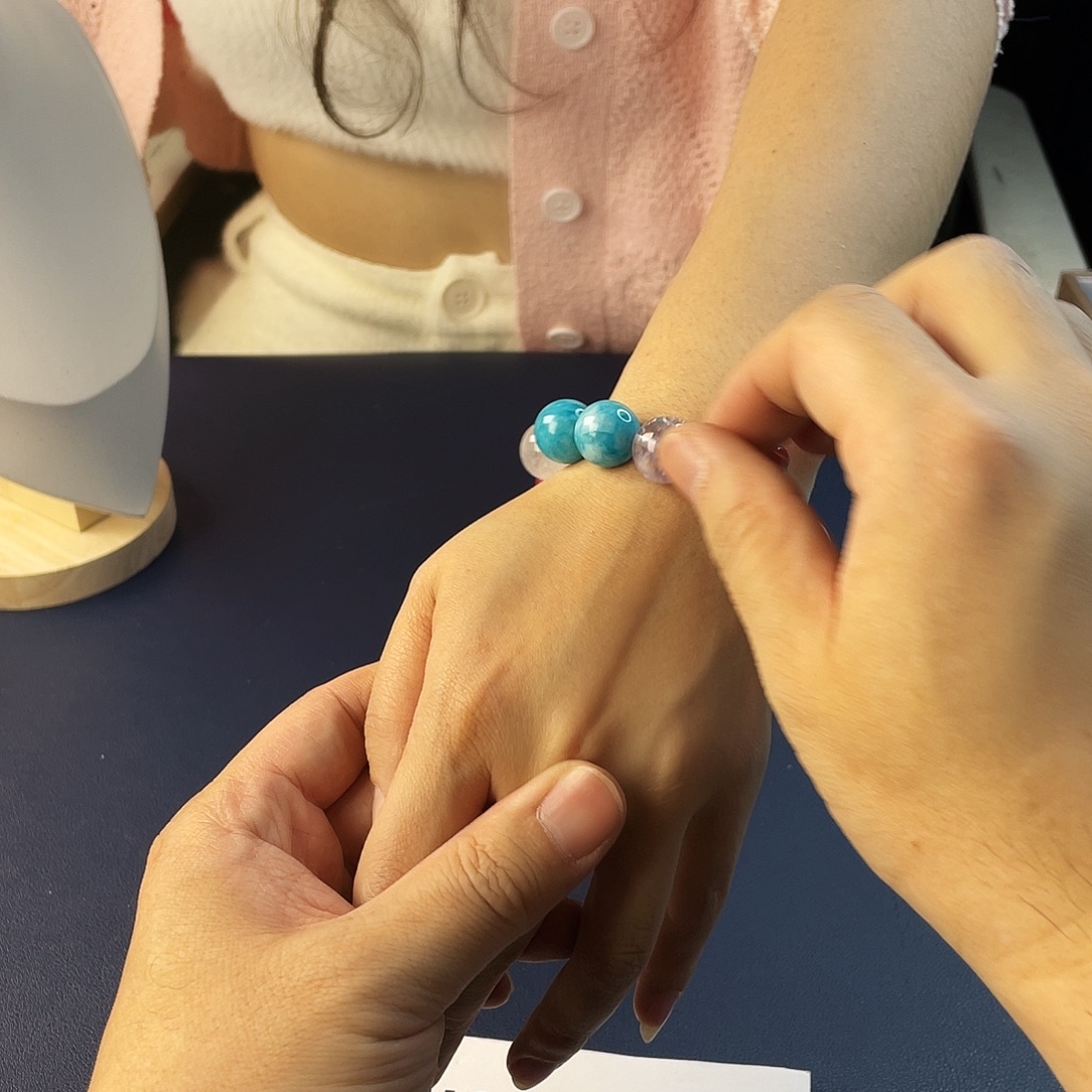 手链银S925镶嵌水晶