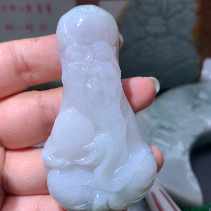 翡翠未镶嵌颈饰保真天然A货翡翠