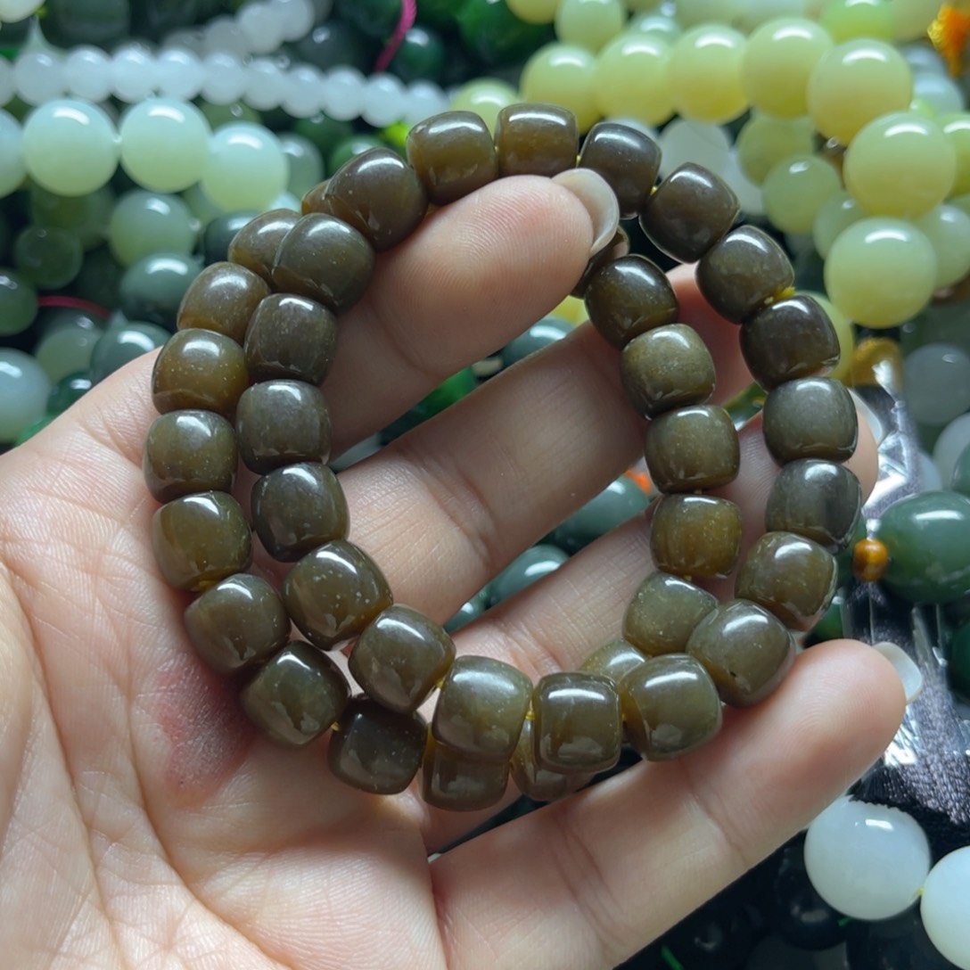 和田玉手链未镶嵌