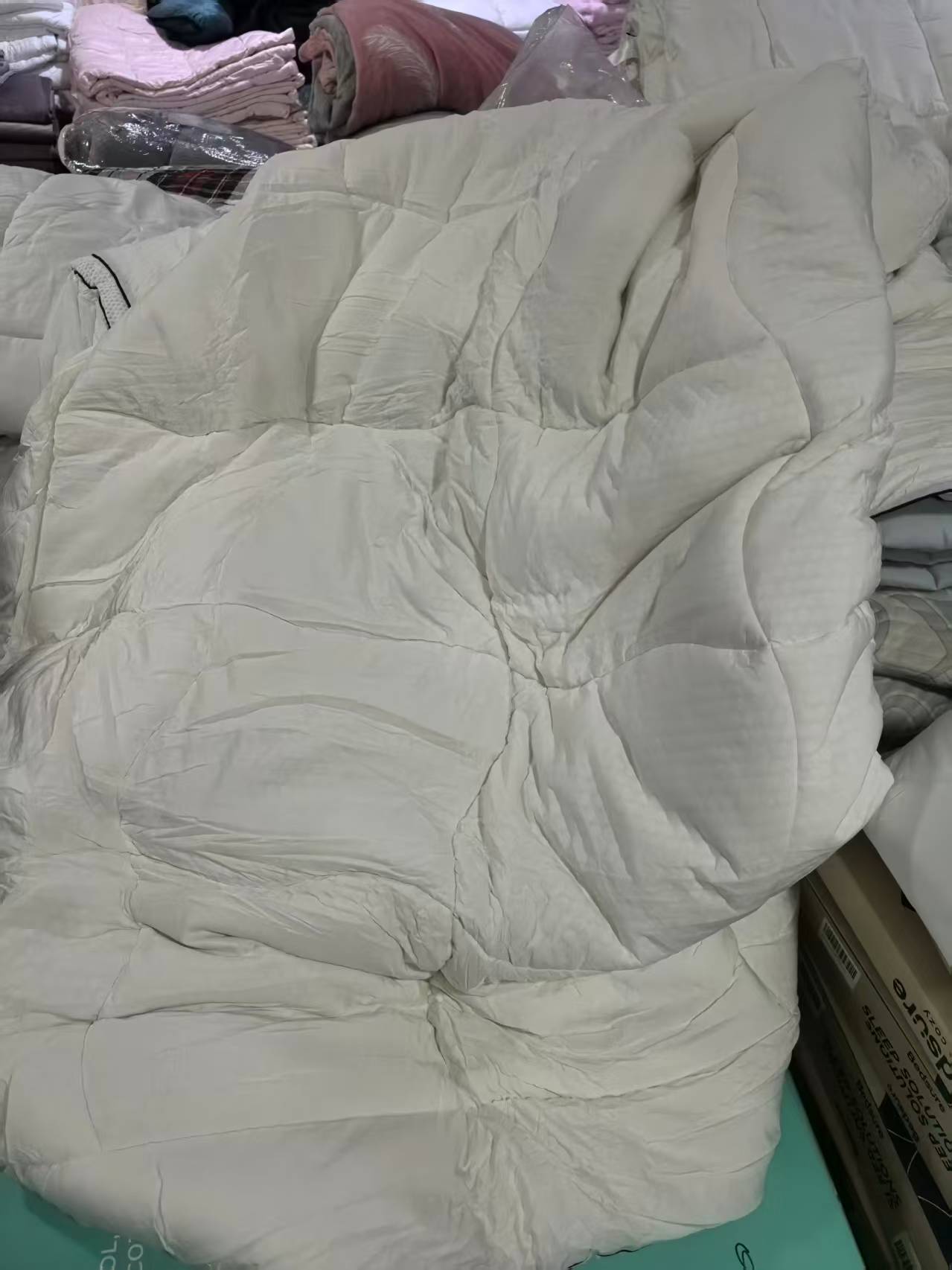 《厚广家》3楼200×200白色凉感超软加厚床笠 发1张10.5斤