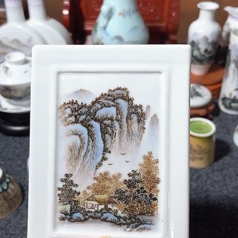 汪派山水嫡传第四代汪沁直播间微瑕福利