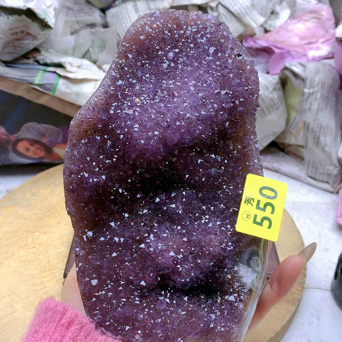 紫晶大型摆件（非配饰）未镶嵌