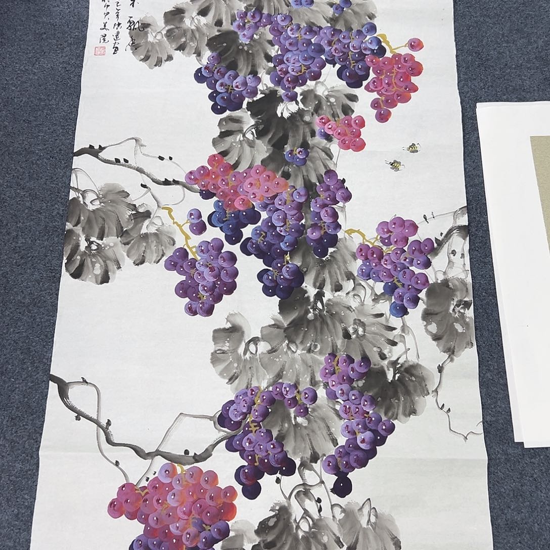 国画国画作品纯手绘作品
