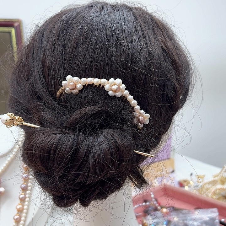 淡水珍珠珍珠银S925镶嵌