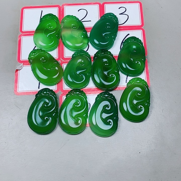 未镶嵌吊坠(不含链)玛瑙/玉髓花****来