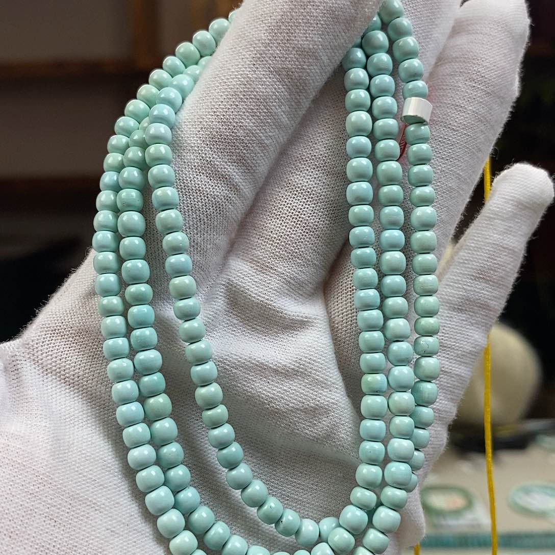 绿松石A6老型108卡4+未镶嵌