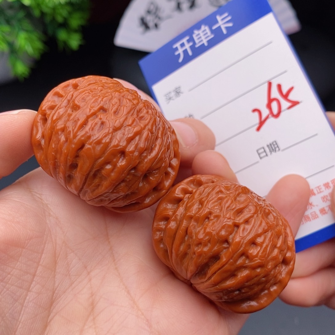 文玩核桃把件41铁锤265