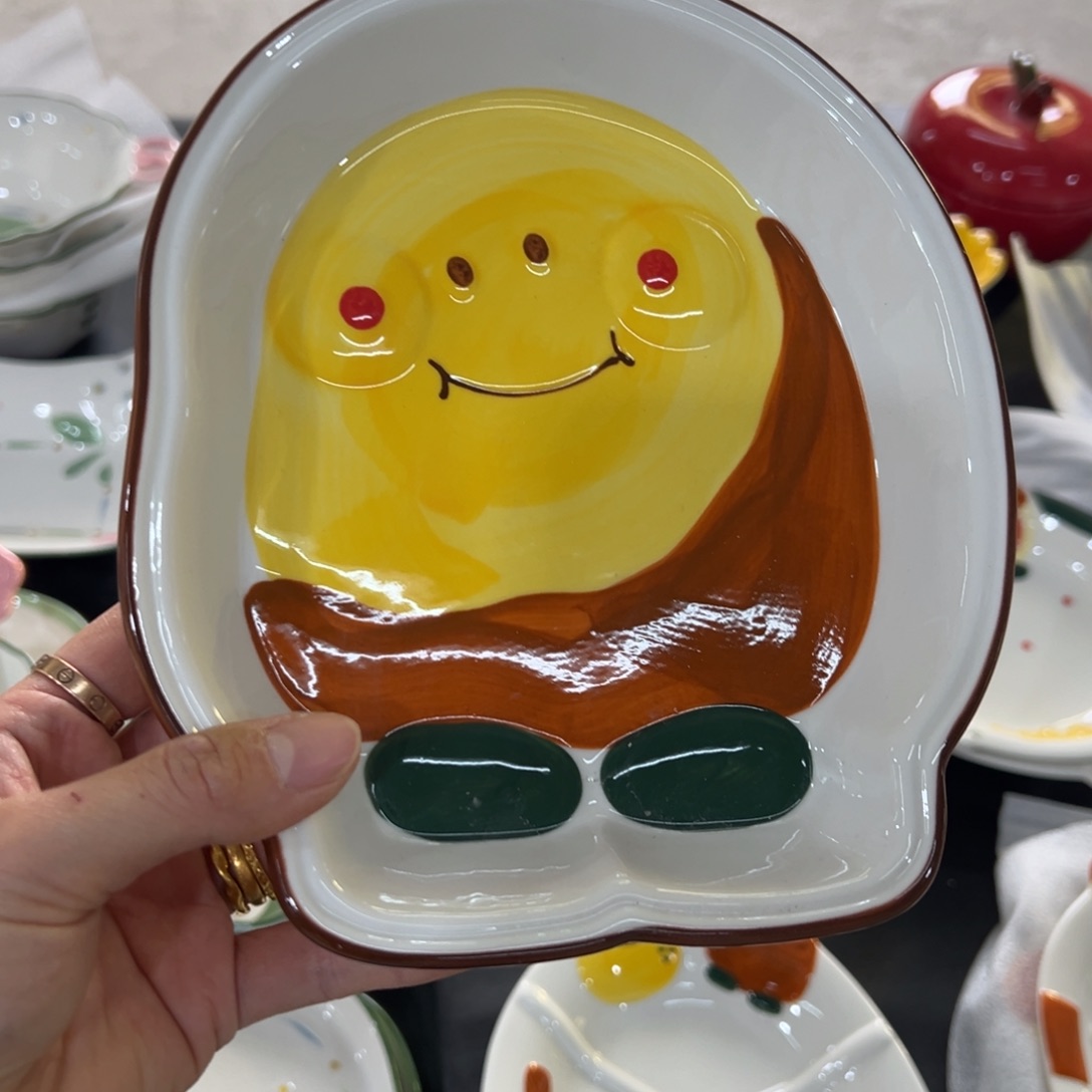 陶瓷片高温陶瓷釉下彩微瑕！