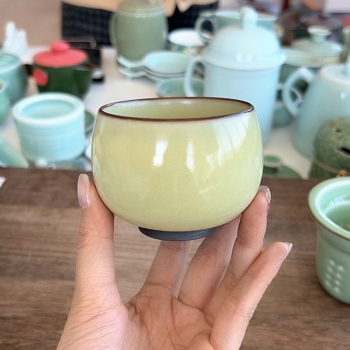小米茶器龙泉青瓷
