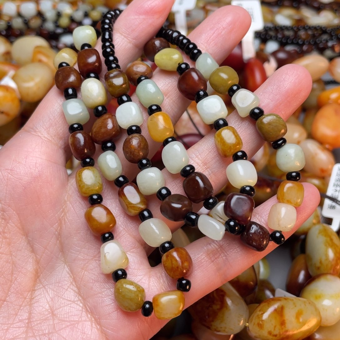 和田玉手链未镶嵌