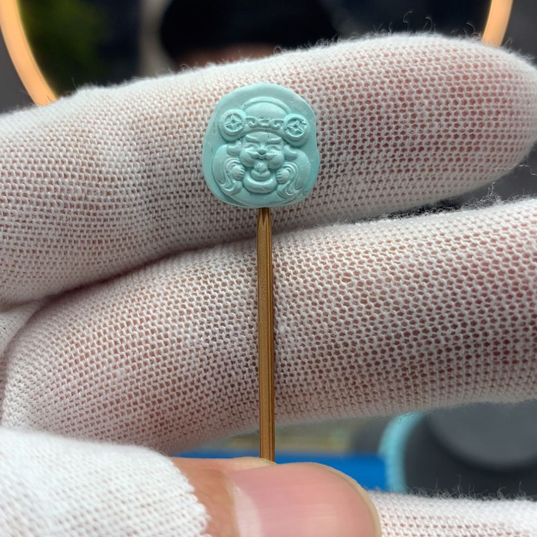 绿松石挂件未镶嵌