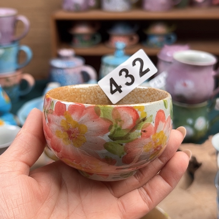 杯景德镇陶瓷手绘作品432