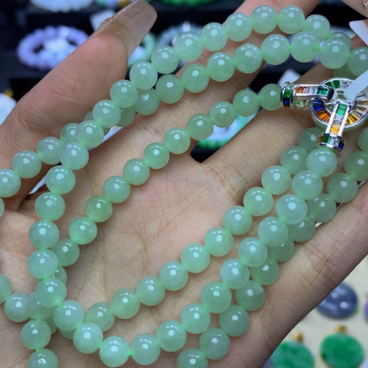翡翠手链未镶嵌翡翠