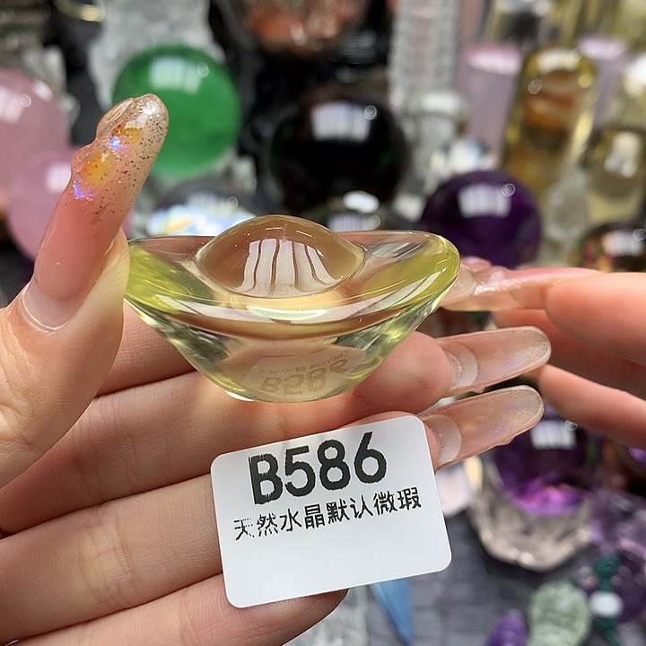 水晶水晶未镶嵌摆件