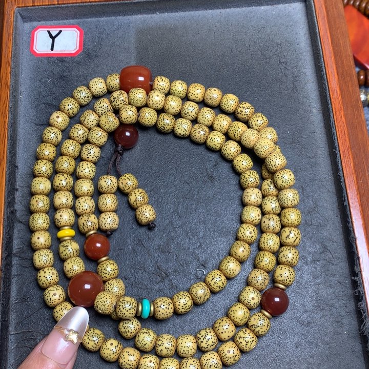 星月菩提吊坠菩提