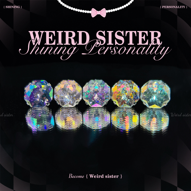 钛合金耳饰 【直播浮力专项】手捧花0.9牙钛合金耳钉内螺纹替换防敏