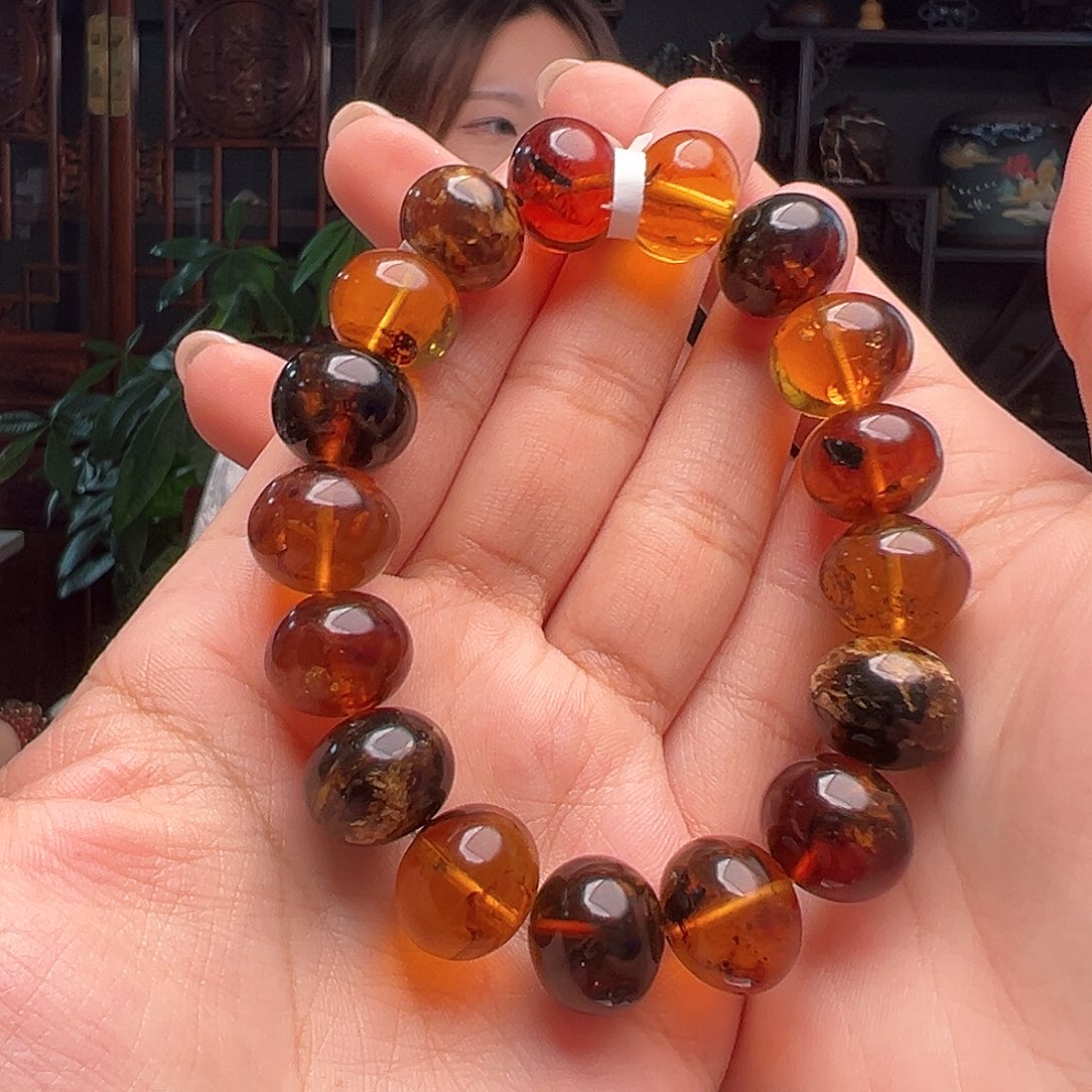 琥珀裸石未镶嵌抚顺琥珀10315。14m m