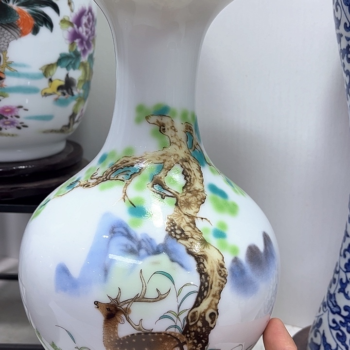 景德镇陶瓷花瓶摆件