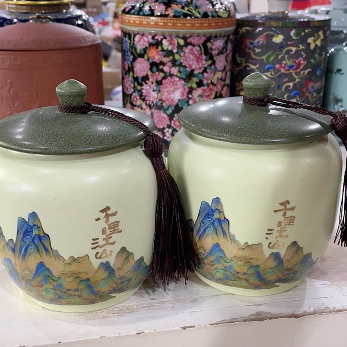 【闪购商品】罐陶瓷茶叶罐密封罐