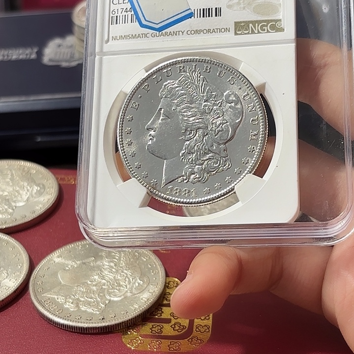 s***y银Ag900美国一美元银币