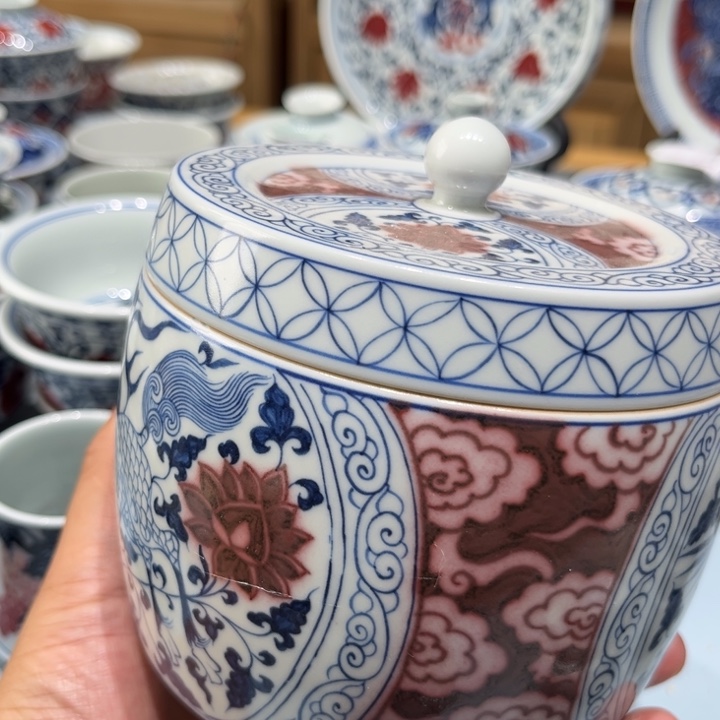 茗韵藏器招牌产品景德镇陶瓷艺术