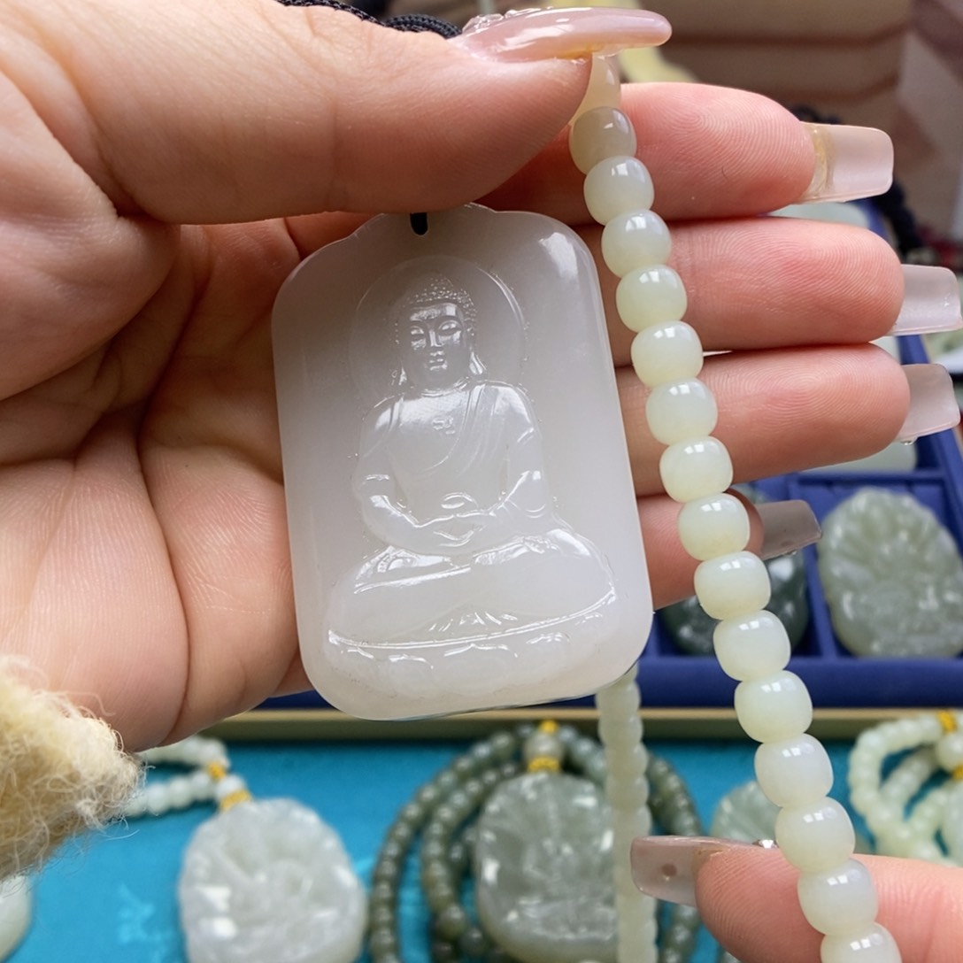 和田玉颈饰未镶嵌A****C