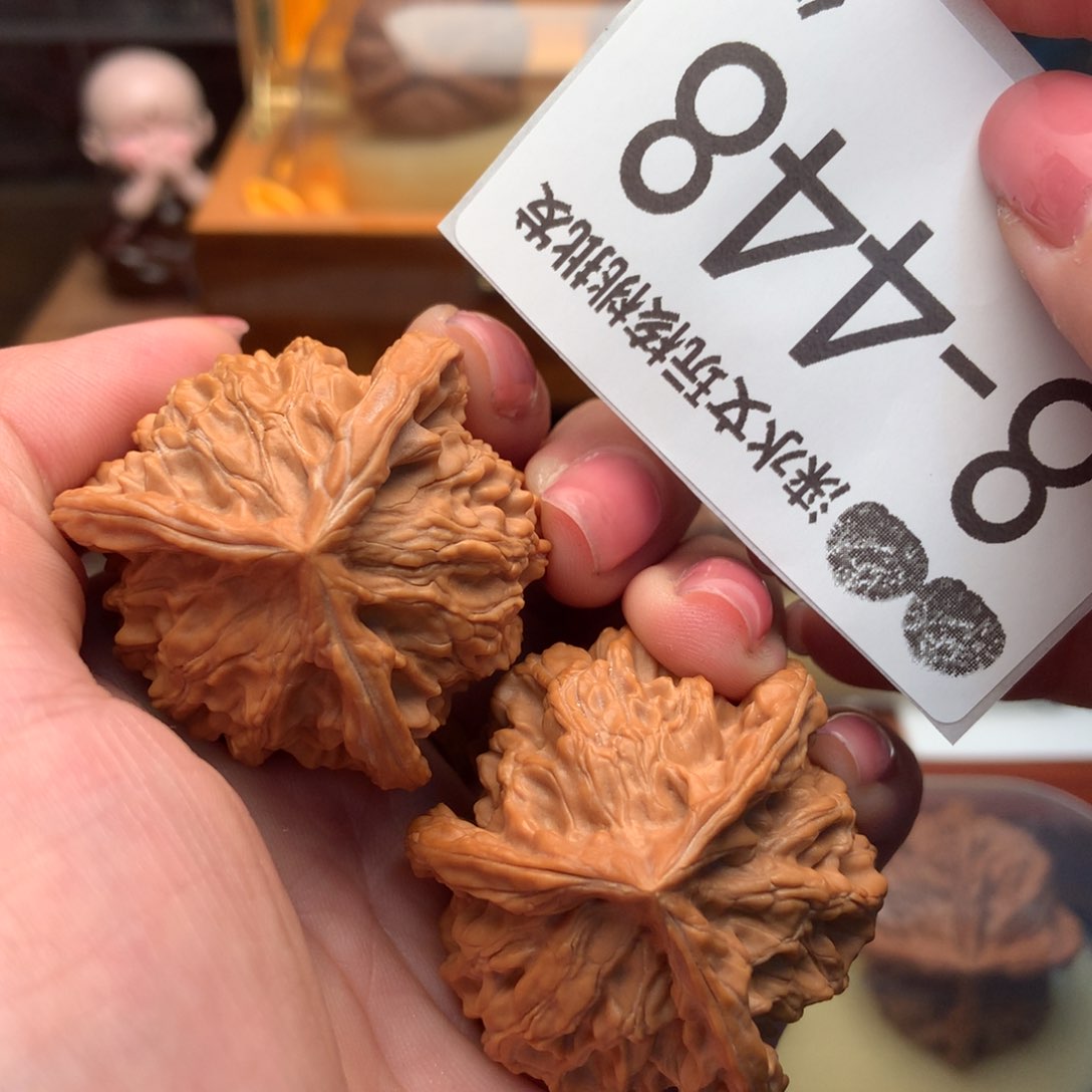 文玩核桃把件41盘山本 