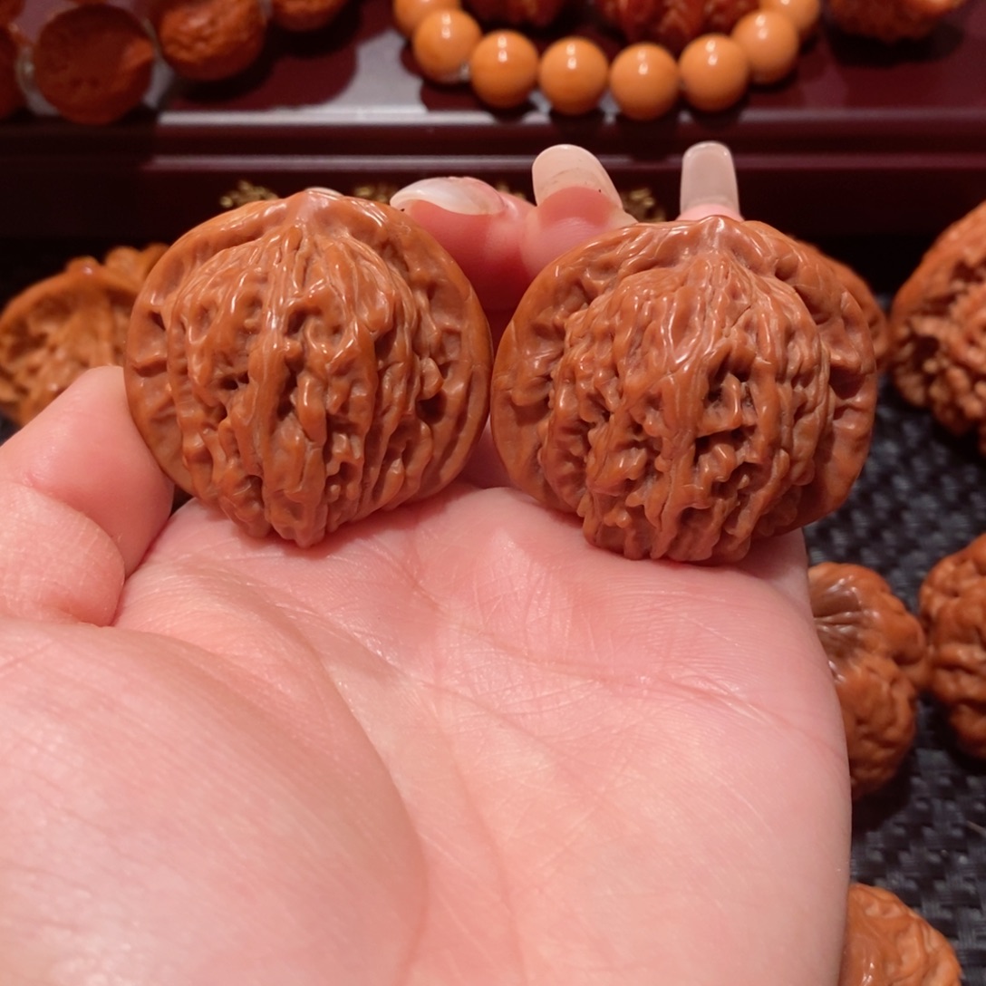 文玩核桃把件四座楼