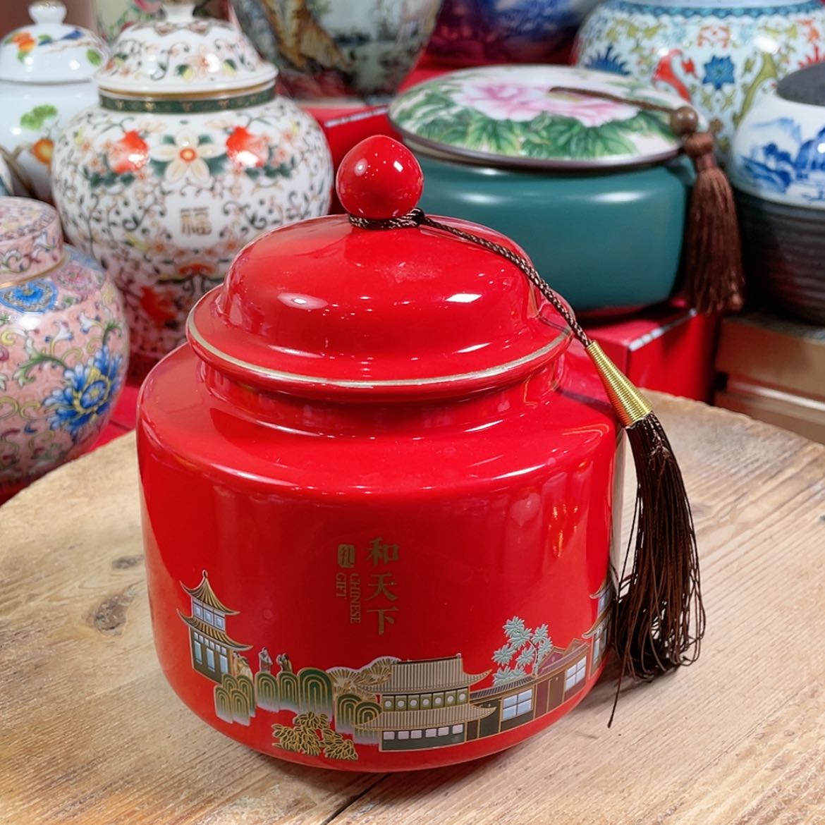 【闪购商品】罐陶瓷茶叶罐密封罐