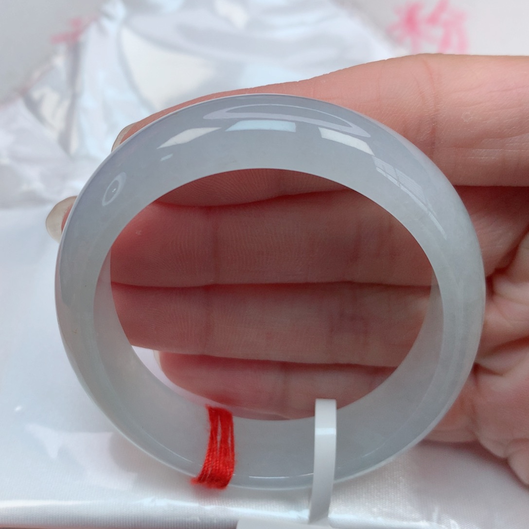 翡翠手镯未镶嵌52贵妃 冰胶水润