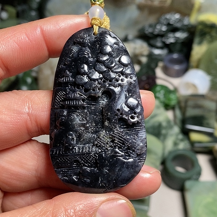 【闪购商品】和田玉（糖玉）珠宝半成品未镶嵌倾**靡