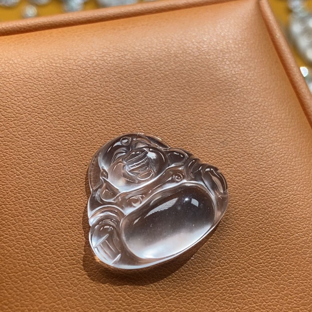 那***眼颈饰未镶嵌石英质玉