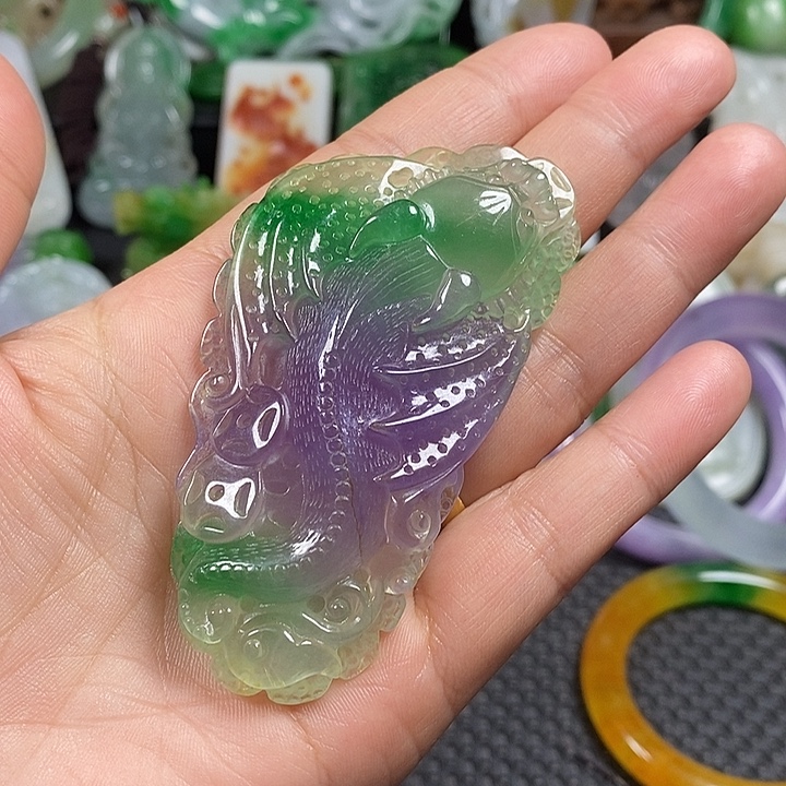 说***我紫金钵盂菩提吊坠