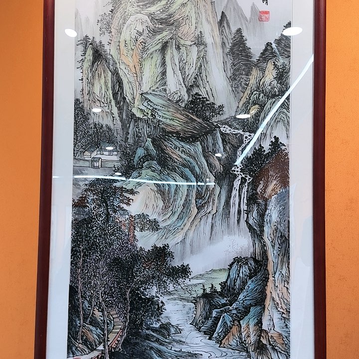 国画书法作品多次参加