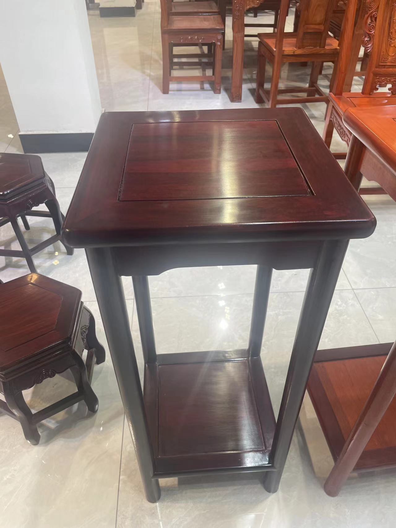 南美酸枝花架置物架盆景家