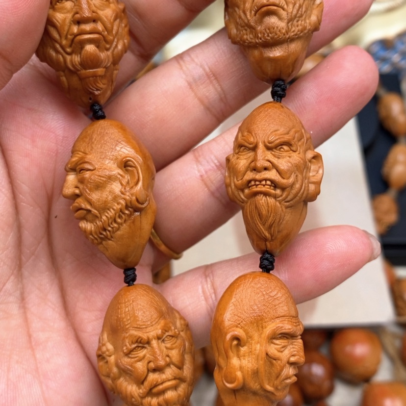 【闪购商品】橄榄核吊坠橄榄手工雕刻工艺