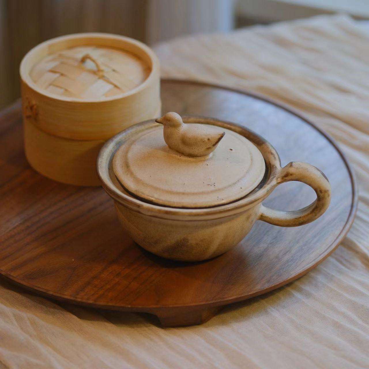 小喜宅 小欢喜把手锅（口径约12cm）可上明火