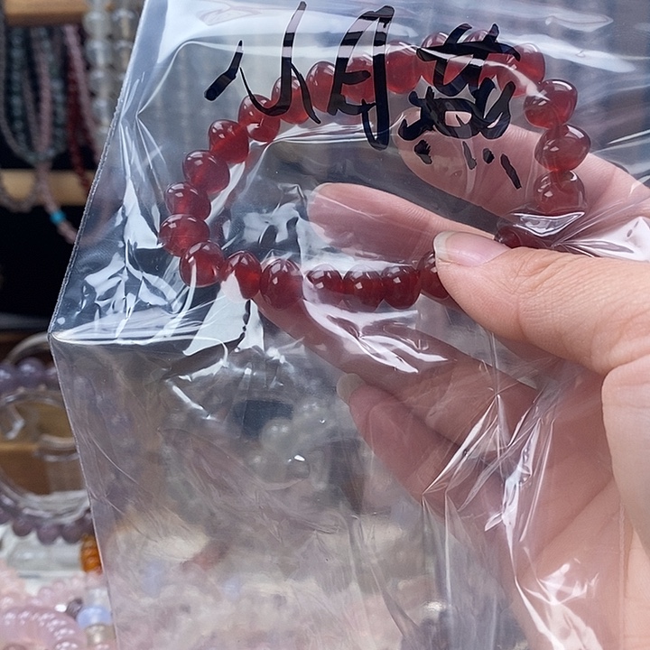 玛瑙/玉髓未镶嵌手链