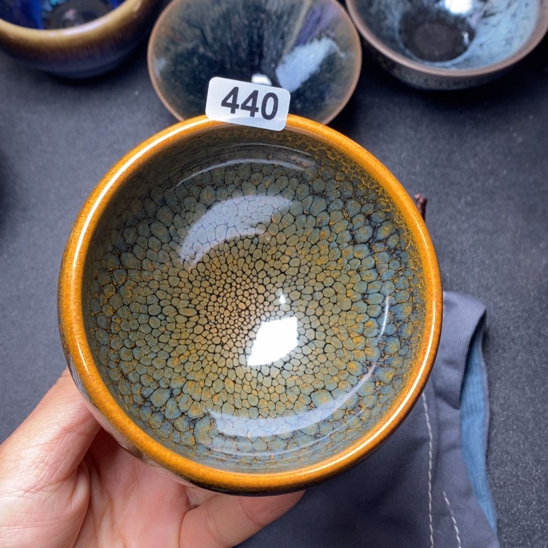 茶盏建窑建盏主人杯440