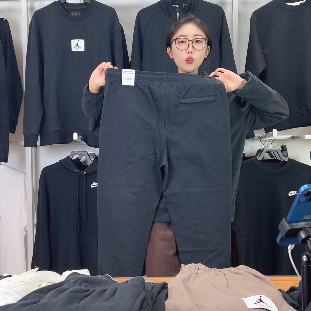 7469长裤黑色2XL码180-200斤不退换