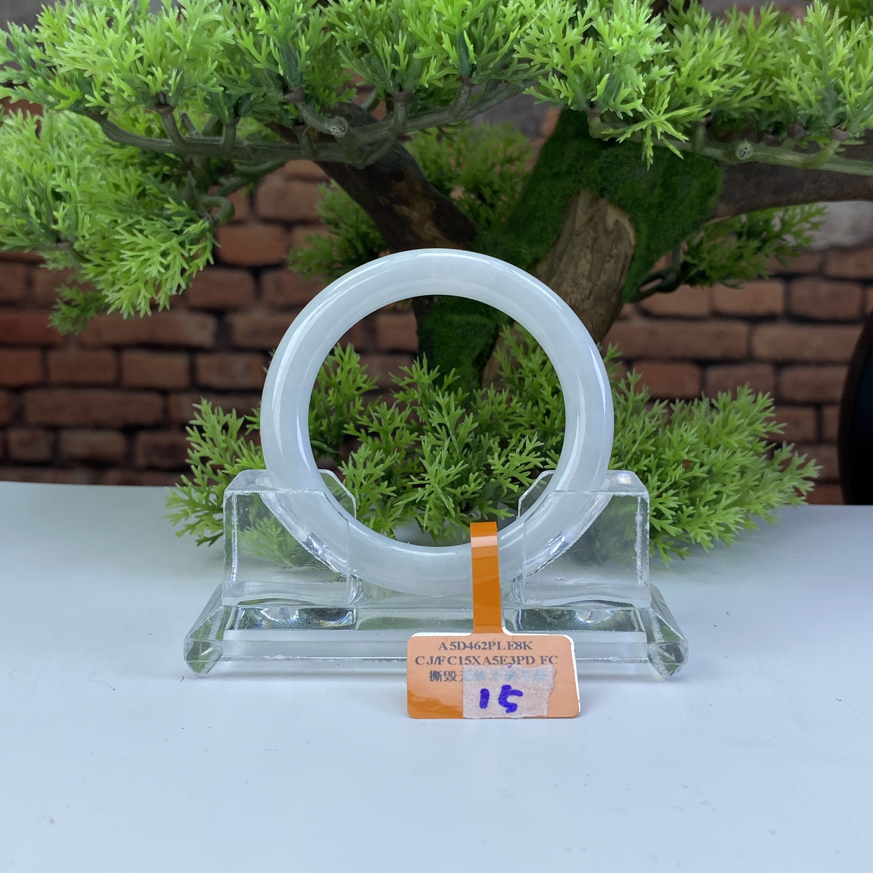 52.4【刀客砍价王】帅豪-天然缅甸A货翡翠手镯   L15