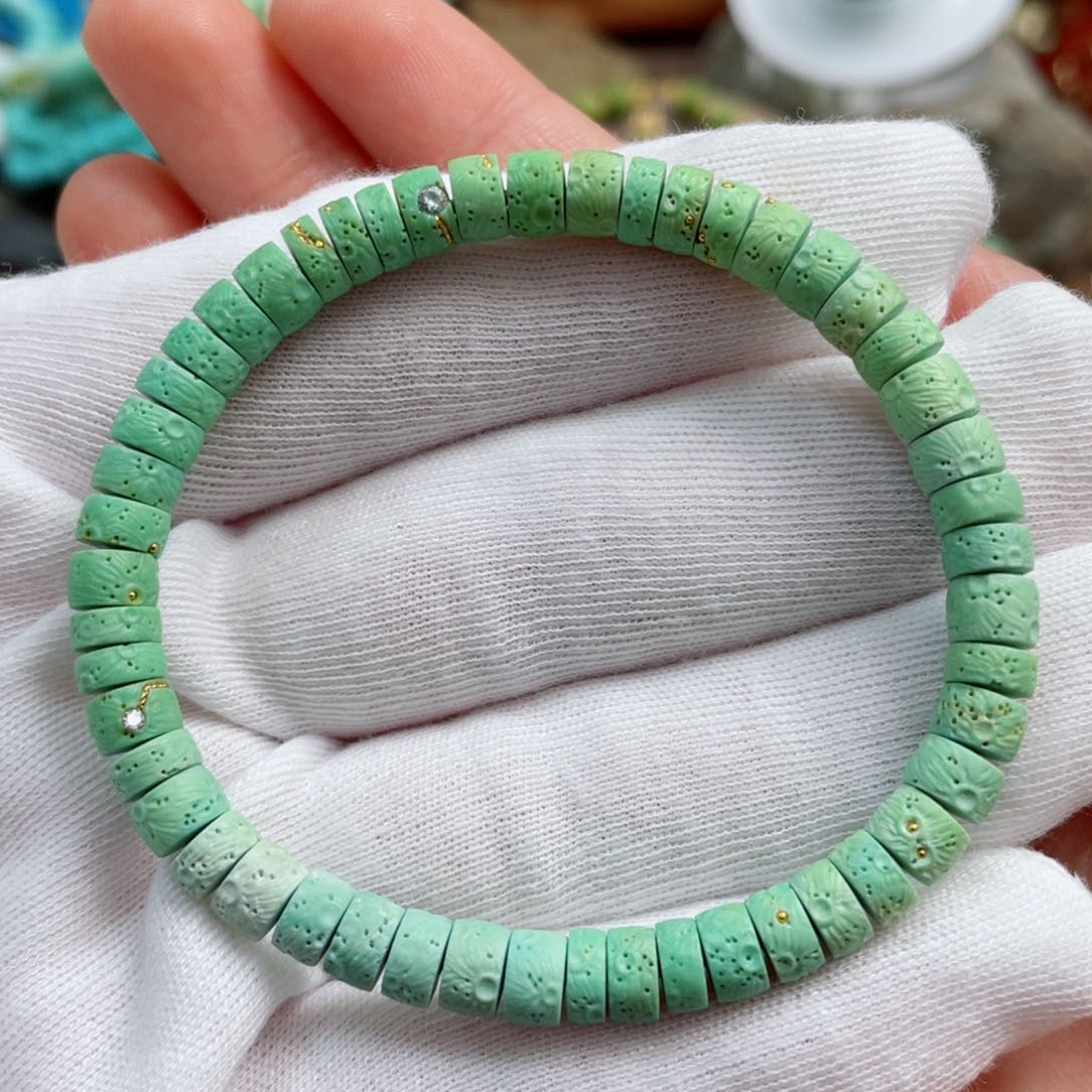 绿松石珠宝奇石未镶嵌