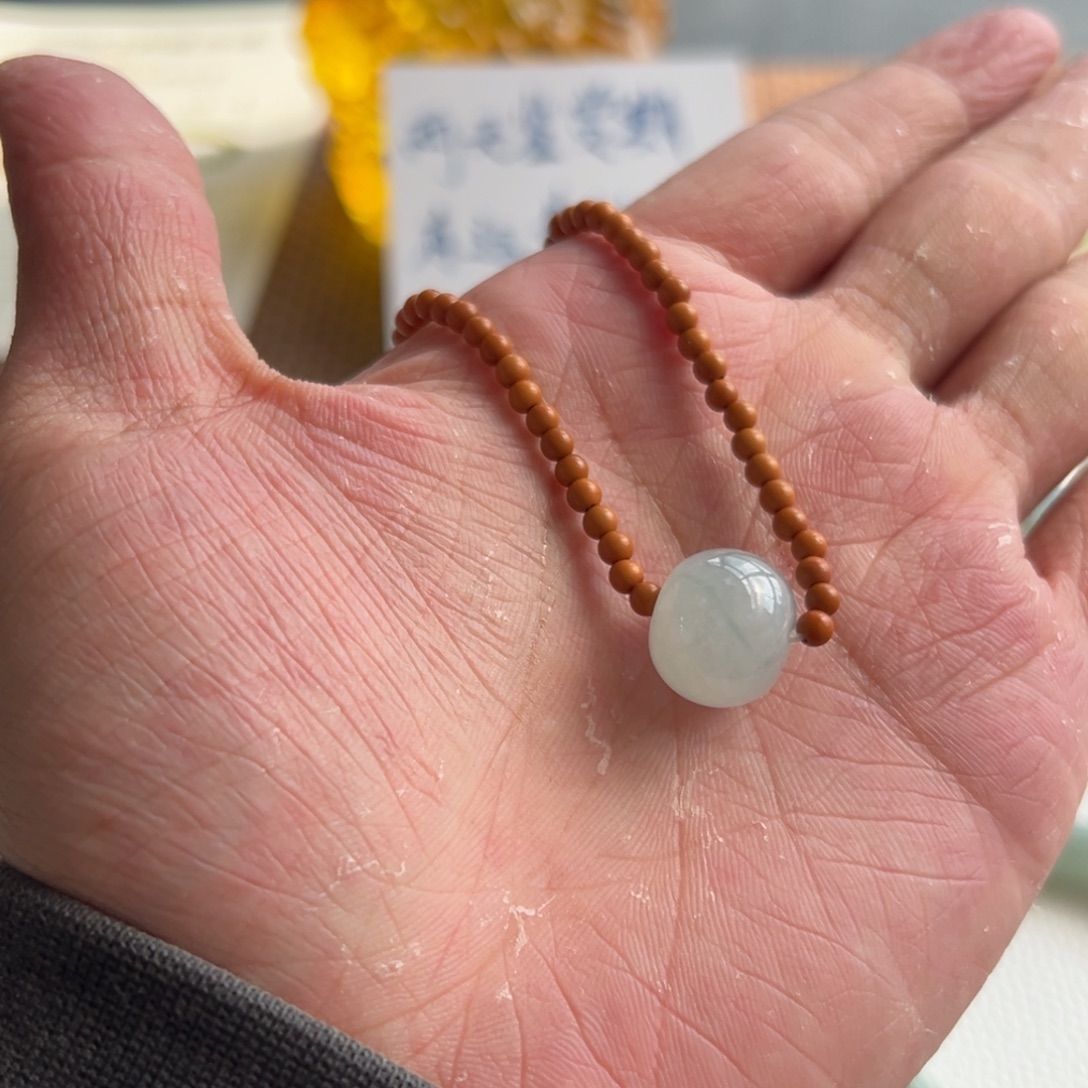 暖***暖翡翠未镶嵌颈饰0114 号