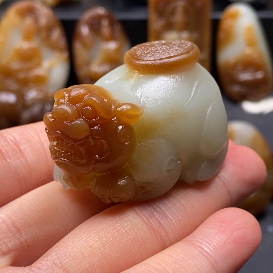 和田玉吊坠(不含链)未镶嵌