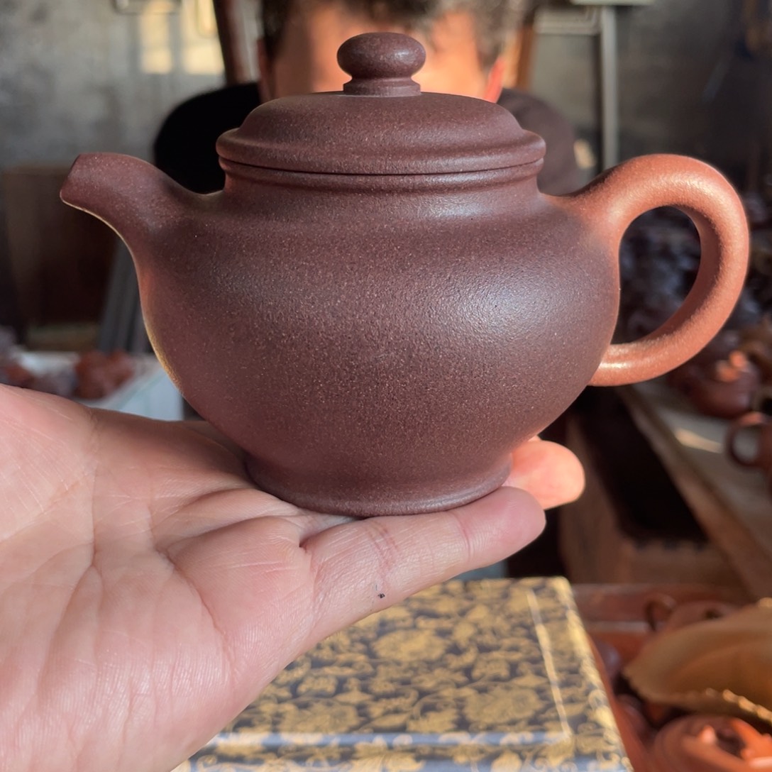 茶壶紫砂XL。全砂天青泥。 掇只。 260CC